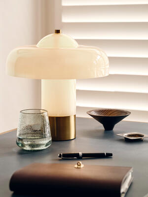 Giovanni Table Lamp - Cream - Hover Image