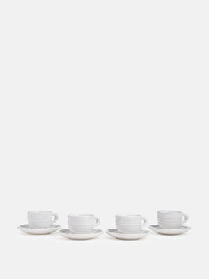 Everit Espresso Cup & Saucer - Set of Four - Listing Image
