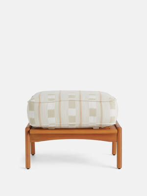 Eleonora Outdoor Footstool - Lost & Found - Latte - Hover Image