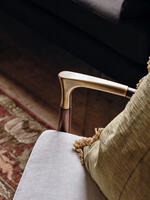 Theodore Armchair - Linen - Natural  - Lifestyle - Thumbnail 6