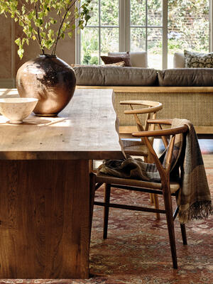Matis Dining Table - Natural Oak 220cm - UK - Hover Image