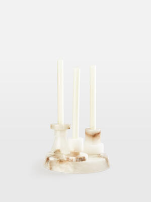Frida Candleholder Gift Set - Alabaster - Listing Image