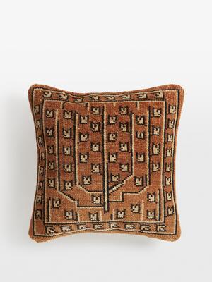 Bresle Square Cushion - Rust - Hover Image