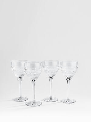 Huxley Cut Crystal Red Wine Glass - Set of Four - Listing Image