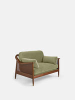 Atlanta Loveseat - Velvet - Lichen - Listing - Thumbnail 1