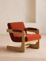 Lara Armchair - Rust - Velvet - Listing - Thumbnail 3