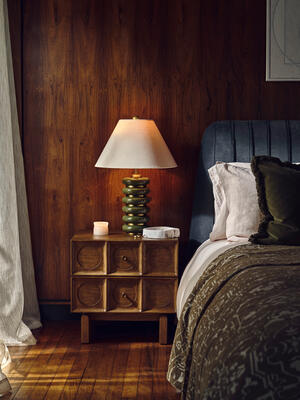Marcel Bedside Table - Medium Oak - Hover Image
