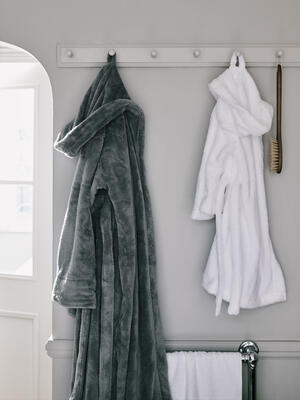 Children's House Robe - Grey - 2 - 5 years - Hover Image