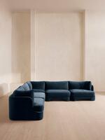 Odell Modular Sofa - Corner Sofa - Velvet - Royal Blue - Listing - Thumbnail 2