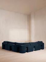 Odell Modular Sofa - Corner Sofa - Velvet - Royal Blue - Images - Thumbnail 4