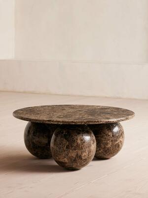 Oxley Coffee Table - Dark Emperador Marble - Listing Image