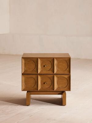 Marcel Bedside Table - Medium Oak - Listing Image