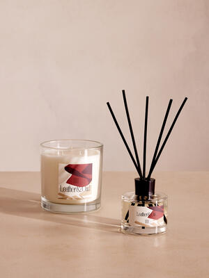 Limited Edition Bassett Leather & Oud Diffuser - 150ml - Hover Image