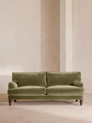 Arundel Three Seater Sofa - Velvet Lichen - Hover Image
