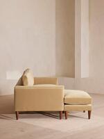 Reya Chaise-end Sofa - Velvet - Camel - Images - Thumbnail 3