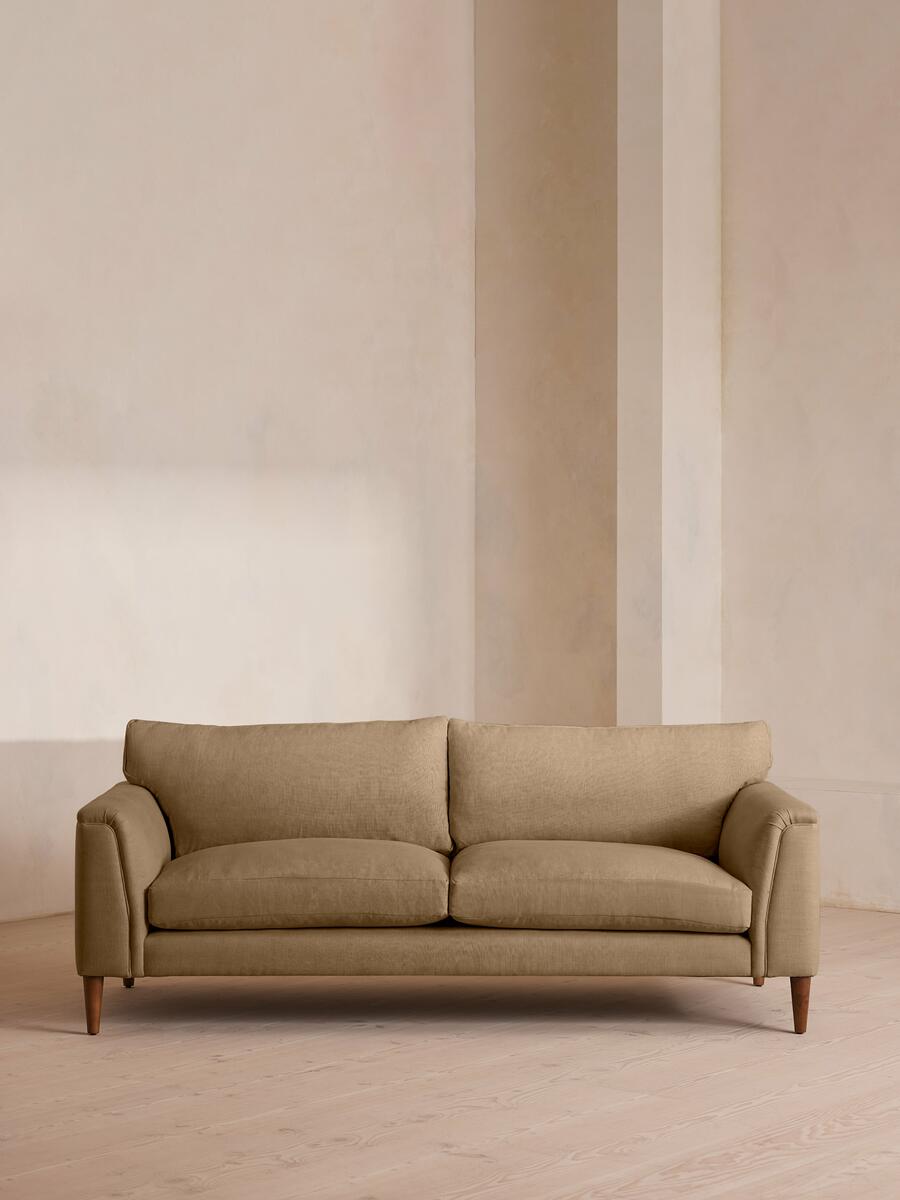 Reya Three Seater Sofa - Linen - Wheat - Listing - Image 2