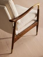 Theodore Armchair - Linen - Natural  - Images - Thumbnail 11