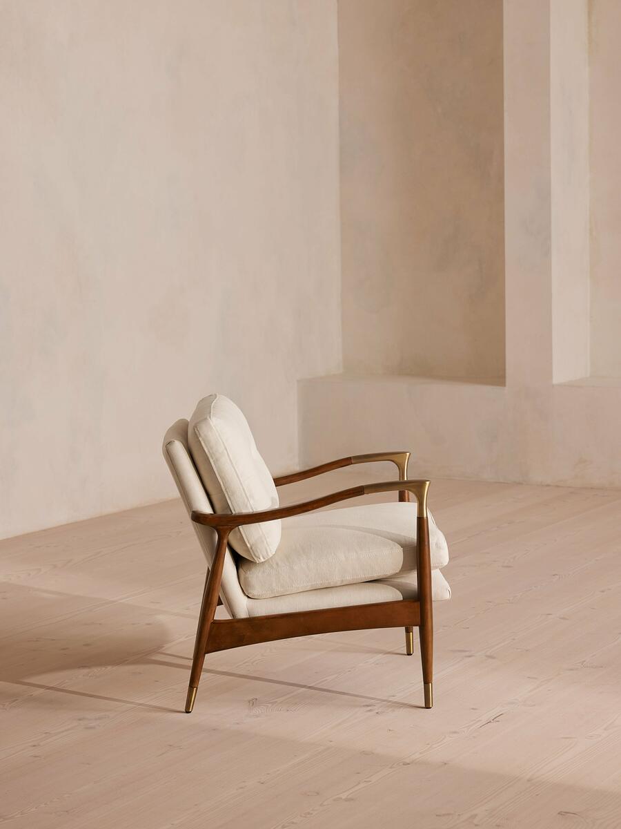 Theodore Armchair - Linen - Natural  - Images - Image 7