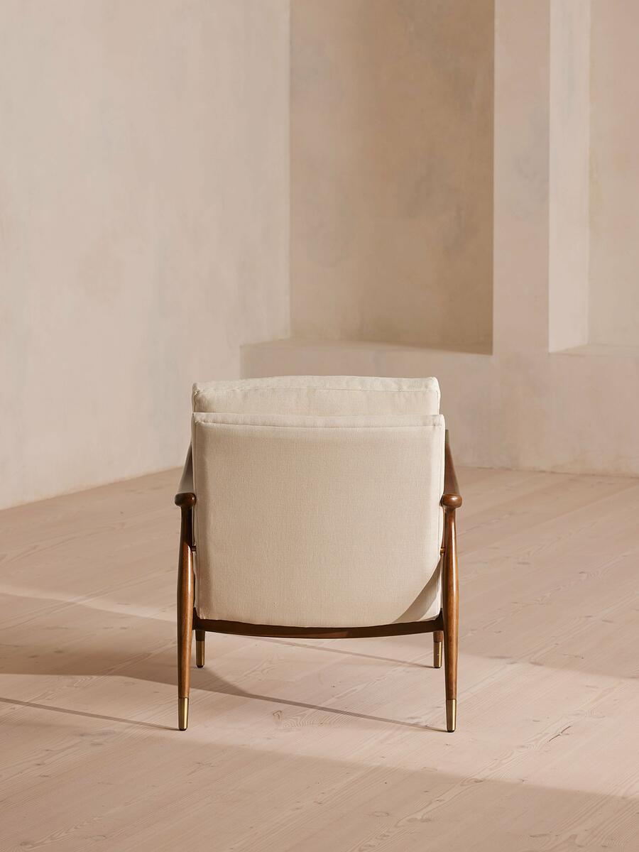 Theodore Armchair - Linen - Natural  - Images - Image 8