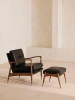 Theodore Armchair - Leather - Black - Images - Thumbnail 7