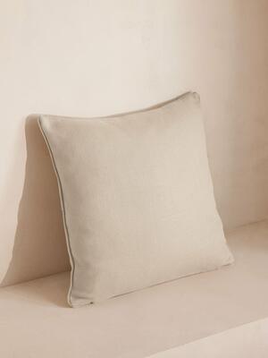 Vinnie Square Cushion - Bisque - Hover Image