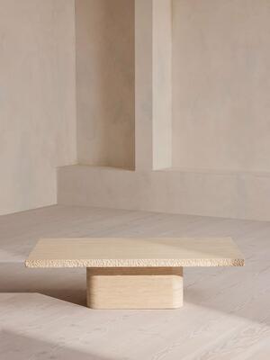 Ramsey Coffee Table - Travertine - Hover Image