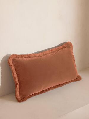 Margeaux Oblong Cushion - Antique Rose - Hover Image