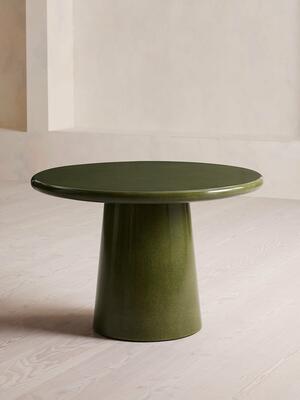 Reti Dining Table - Glazed - Olive - Hover Image