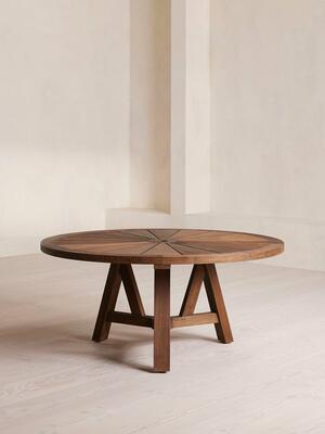 Vestini Dining Table - Stained Teak - Hover Image