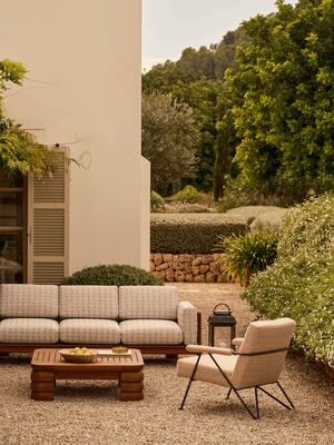 Catania Armchair - Pierre Frey Cassis - UK - Hover Image