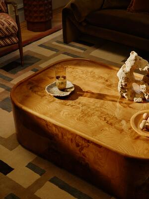 Dawson Coffee Table - Olive Ash Burl - Hover Image