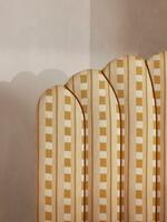 Manette Bed - Double - Woven Dotted Stripe - Ochre - Images - Thumbnail 7