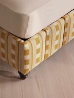 Manette Bed - Double - Woven Dotted Stripe - Ochre - Images - Thumbnail 8