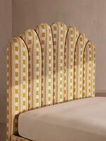 Manette Bed - Double - Woven Dotted Stripe - Ochre - Images - Thumbnail 9