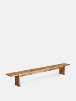 Calne Bench - Aged Oak - 300cm - Listing - Thumbnail 1