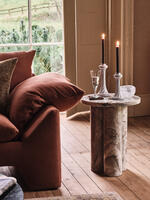 Tisbury Side Table - Terra Bianca Marble - Lifestyle - Thumbnail 3