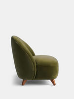 Henri Armchair - Velvet - Olive - Images - Thumbnail 4