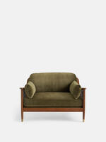 Atlanta Loveseat - Velvet - Olive - Images - Thumbnail 3