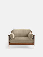 Atlanta Loveseat - Velvet - Camel - Listing - Thumbnail 2