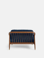 Atlanta Loveseat - Velvet - Royal Blue - Images - Thumbnail 4