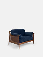 Atlanta Loveseat - Velvet - Royal Blue - Listing - Thumbnail 1