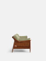 Atlanta Four Seater Sofa - Velvet - Lichen - Images - Thumbnail 3