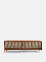 Atlanta Four Seater Sofa - Velvet - Camel - Images - Thumbnail 4