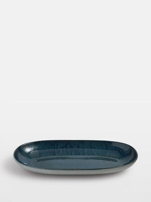 Nero Serving Platter - Blue - Listing Image