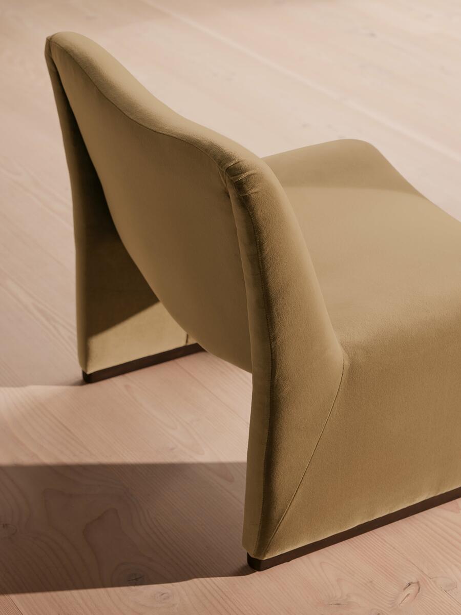 Lovett Armchair - Velvet - Camel - Images - Image 5