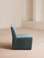 Lovett Armchair - Velvet - Grey Blue - Images - Thumbnail 3