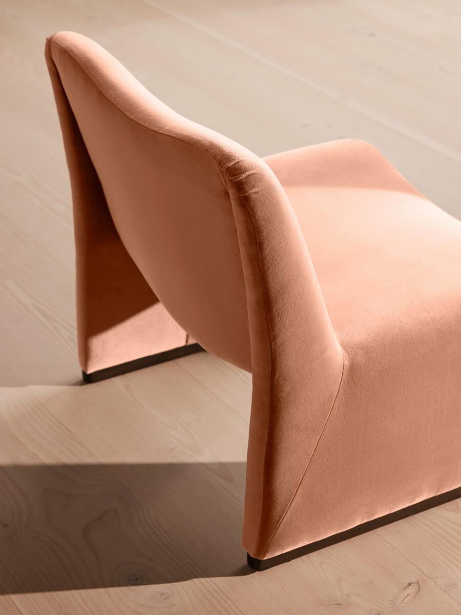 Lovett Armchair - Velvet - Antique Rose - Images - Image 5