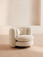 Vivienne Armchair - Boucle - Natural - Listing - Thumbnail 1