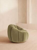 Garret Armchair - Velvet - Lichen - Images - Thumbnail 3