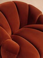 Garret Armchair - Velvet - Rust - Images - Thumbnail 5